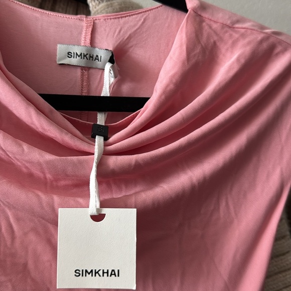 SIMKHAI
Acacia Sleeveless Maxi Dress Elegant Pink Sleeveless Dress - Picture 5 of 12